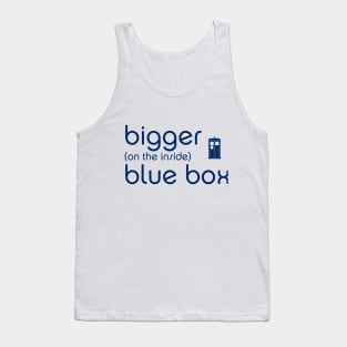 Bigger on the inside - TARDIS - department store design Tank Top